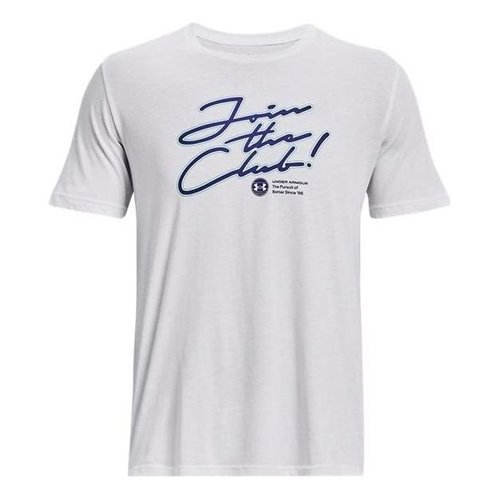 Under Armour Join The Club T-shirt - White/Blue - 1376835-100