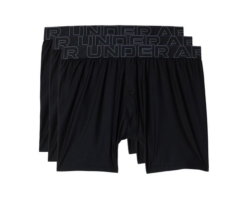 Under Armour Lounge Tech Mesh Boxers 6 Underwear - Black - UUSIJ013-001