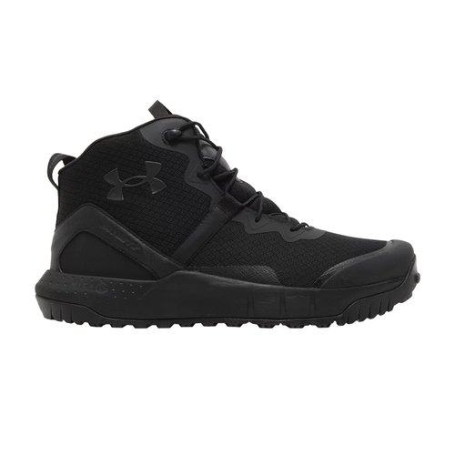Under Armour Micro G Valsetz Zip Mid Tactical Boots - Black - 3023747-001