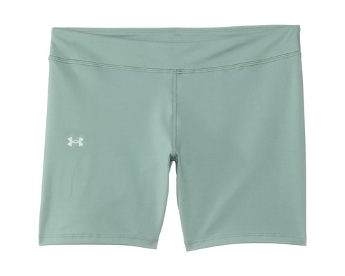 Under Armour Motion Bike Shorts Big Kid Shorts - Silica Green/Hydro Green - 1377110-348