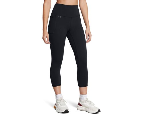 Under Armour Motion Capri Leggings Casual Pants - Black/Jet Gray - 1383609-002