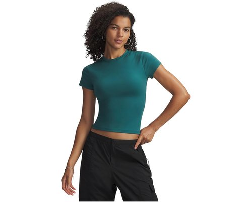 Under Armour Motion Fitted Short Sleeve T-Shirt Workout - Rack Green/Arden Green - 6012290-338