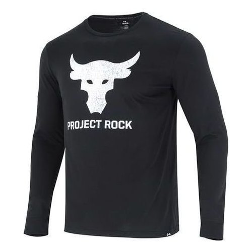 Under Armour Project Rock Brahma Bull Long Sleeve T-shirt - Black/White - 1374847-001