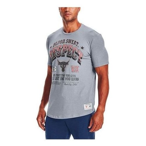 Under Armour Project Rock Graphic T-shirt - Grey - 1367121-035