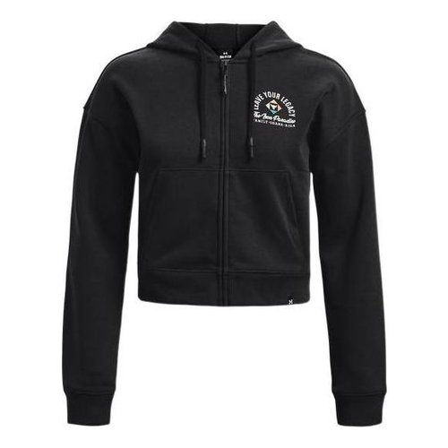 Under Armour Project Rock Heavyweight Terry Family Full-Zip Jacket - Black - 1379002-001