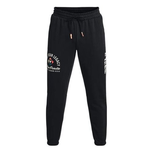 Under Armour Project Rock Heavyweight Terry Pants - Black - 1377440-001