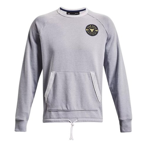 Under Armour Project Rock Heavyweight Terry Sweatshirt - Grey - 1370452-011