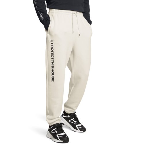 Under Armour PTH Icon Fleece Joggers - Summit White/Black - 1389360-110