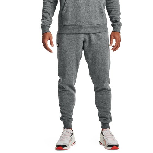 Under Armour Rival Fleece Jogger - Gray/White - 1357128-012