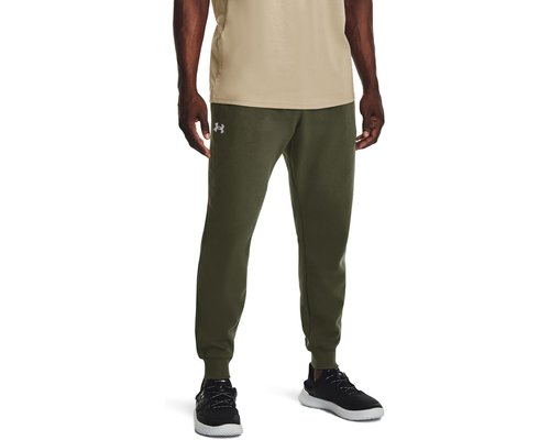 Under Armour Rival Fleece Joggers - Marine Od Green/White - 1379774-390
