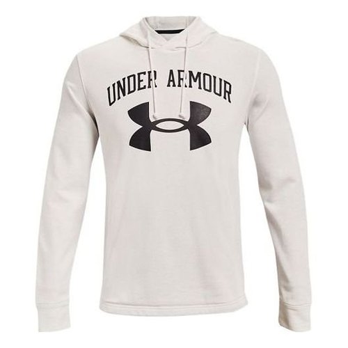 Under Armour Rival Terry Logo Hoodie - White - 1361559-112
