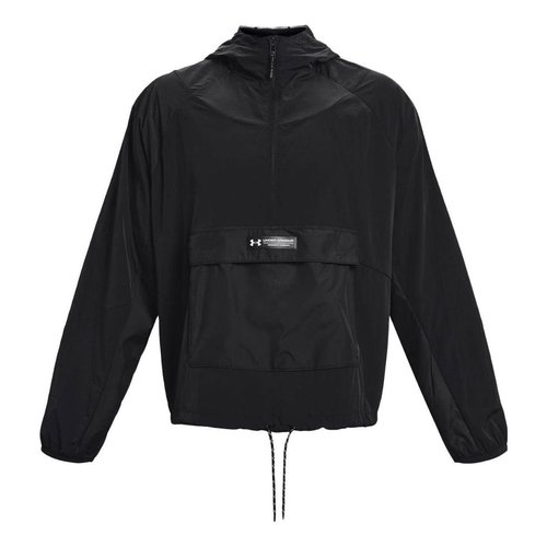 Under Armour Rush 1/2 Zip Waterproof Jacket 'Black' - 1377183-001
