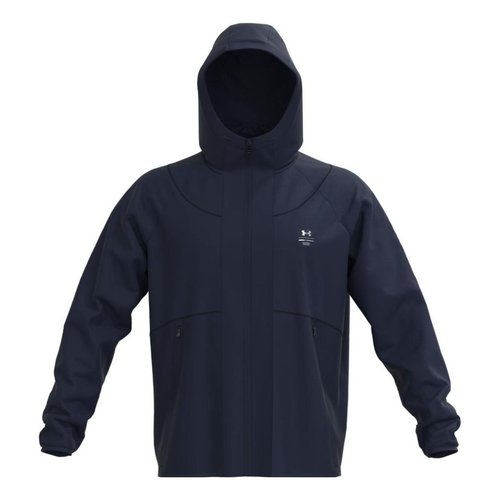 Under Armour Rush Fleece Full Zip Hoodie Jacket - Blue - 1373806-410