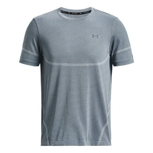 Under Armour Rush Seamless Legacy T-Shirt - Grey - 1376781-465