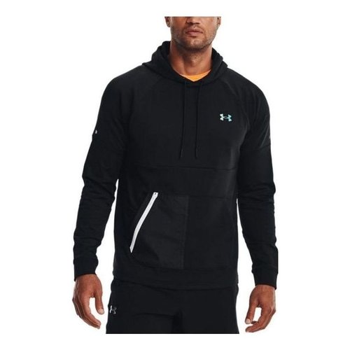 Under Armour RUSH Warm-Up Hoodie - Black - 1370450-001