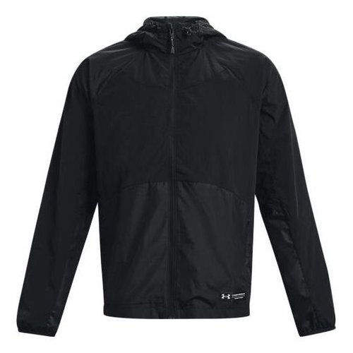 Under Armour Rush Woven Full-Zip Jacket - Black - 1377181-001