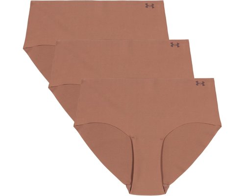 Under Armour Seamless Hipster 3 PK Solid Underwear 625 - Hue - UUSHJ155-230