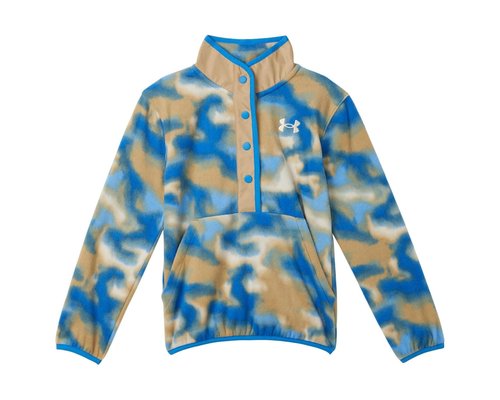 Under Armour Snapped PO Micro Fleece Workout - Field Khaki - UAFIB17E-265