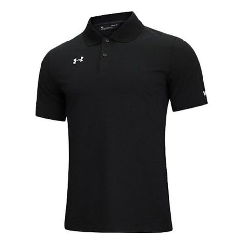 Under Armour Sports lapel Training Short Sleeve Polo Shirt - Black - 21500536-001