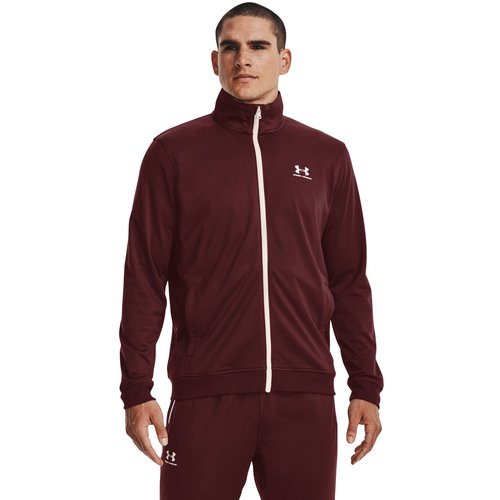 Under Armour Sportstyle Tricot F/Z Jacket - Red/White - 1329293-690