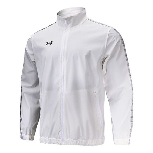 Under Armour Sportstyle Woven Full Zip Jacket - White - 22500401-100