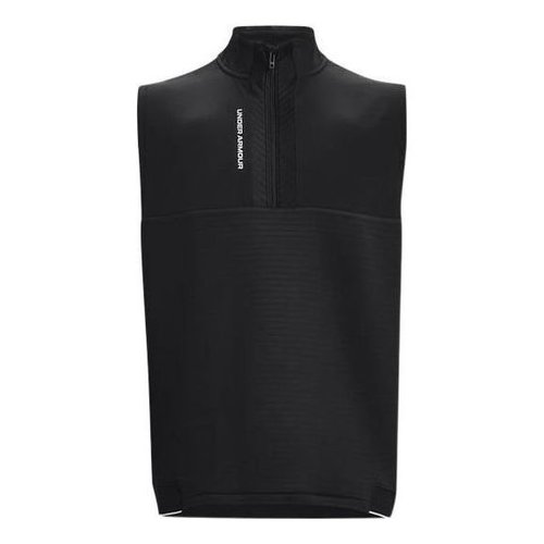 Under Armour Storm Daytona 1/2-Zip Golf Vest - Black - 1373408-001