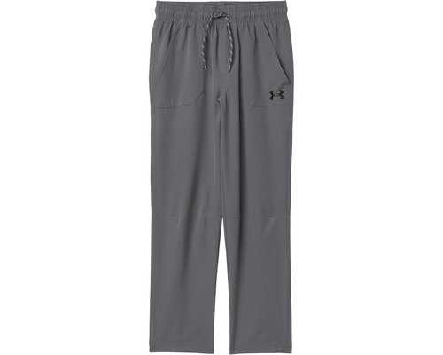 Under Armour Stretch Tech Pants Big Kid Workout - Titan Gray - UOFIC06F-038