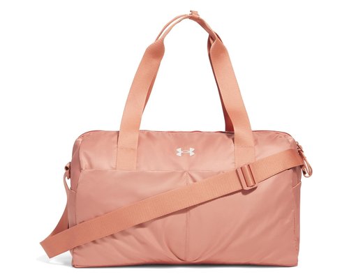 Under Armour Studio Lite Duffle Bag Weekender/Overnight Luggage - Canyon Pink/Black - 1388915-696