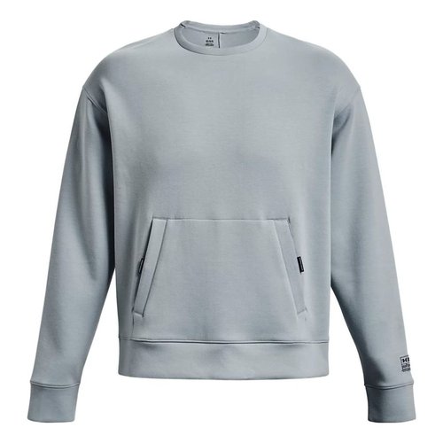 Under Armour Summit Fleece Knit Crew - Grey - 1377172-465