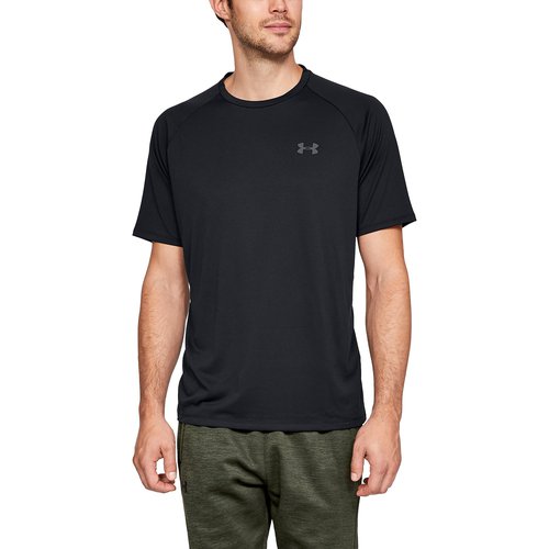 Under Armour Tech 2.0 Short Sleeve T-Shirt - Graphite/Black - 1326413-001