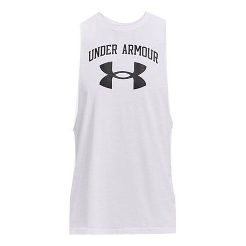 Under Armour Training Graphics Tank Top - White/Black - 1365205-100
