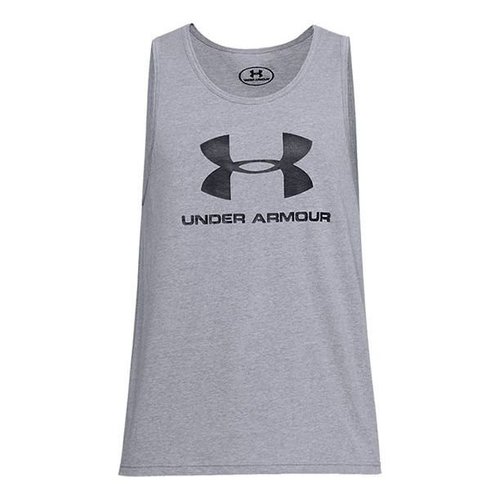 Under Armour Training Graphics Tank Tops - Steel Grey - 1329589-036