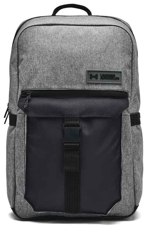 Under Armour Triumph Campus Backpack - Black/Black/Castlerock - 1384462-025