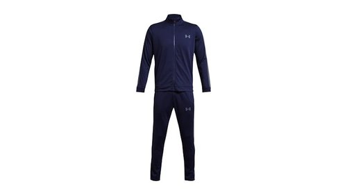 Under Armour UA Rival Knit Tracksuit Set - Midnight Navy Blue/Downpour Gray - 1357139-410