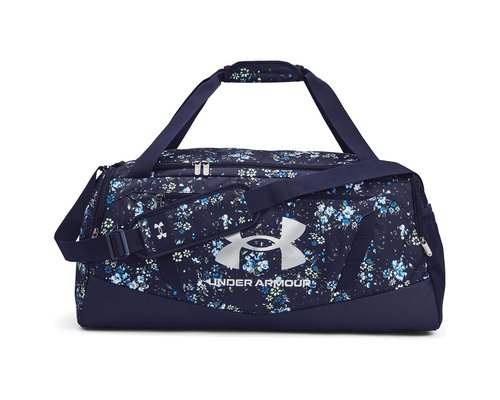 Under Armour Undeniable 5.0 Duffel MD - Midnight Navy/Metallic Silver/Midnight Navy - 1369223-411