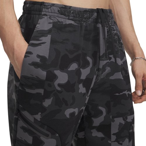 Under Armour Unstoppable Fleece Camo Pants - Black/Black - 6005684-001