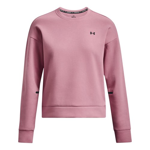 Under Armour Unstoppable Fleece Crew Neck - Pink - 1379835-697