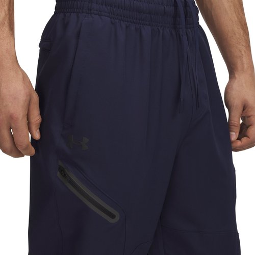 Under Armour Unstoppable Woven Joggers - Black/Midnight Navy - 1388823-410