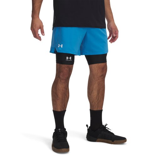 Under Armour Vanish Woven 6" Shorts - Ether Blue/White - 1373718-452