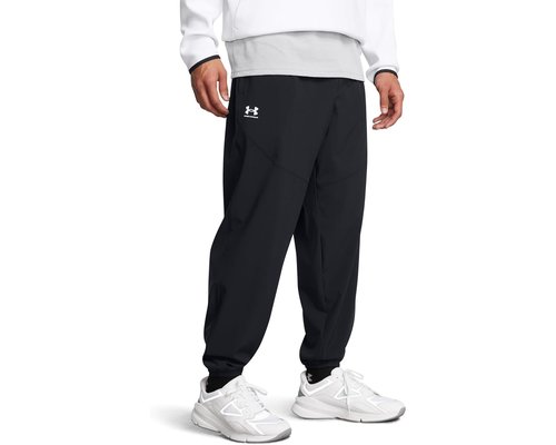 Under Armour Vibe Woven Joggers Clothing - Black/White - 1386557-001