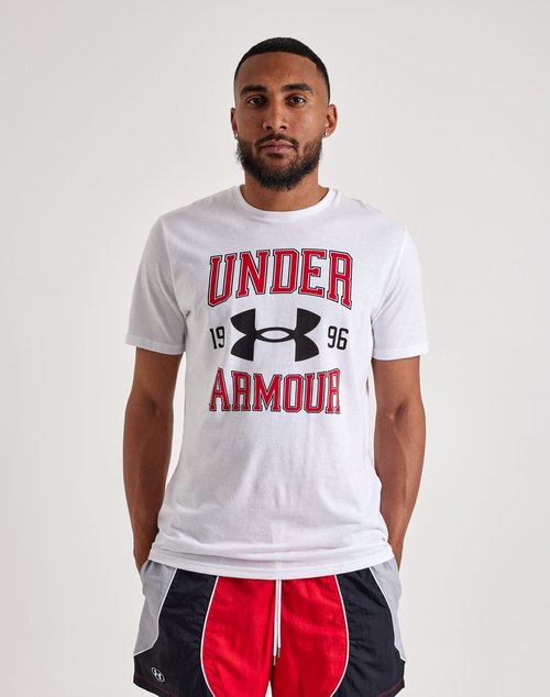 Under Armour Vintage Logo Tee - White - 6011520-100