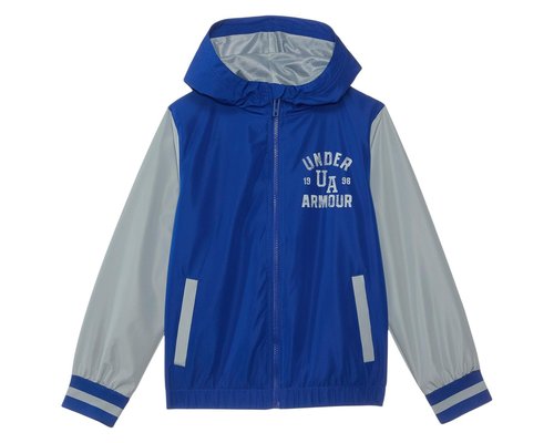 Under Armour Wintuck Varsity Windbreaker Big Kid Sweater - Royal - UJSIM03F-402