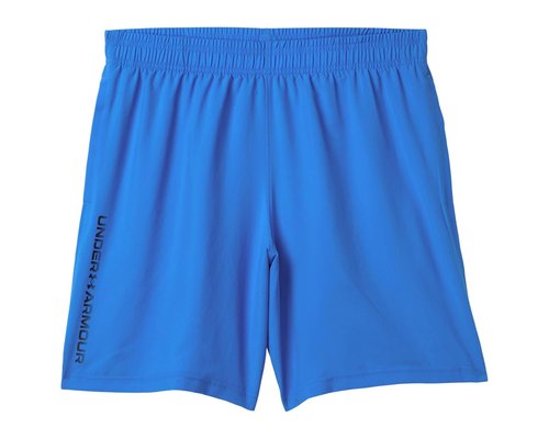 Under Armour Woven Wordmark Shorts Big Kids Clothing - Blue Atlantis/Black - 1383341-402