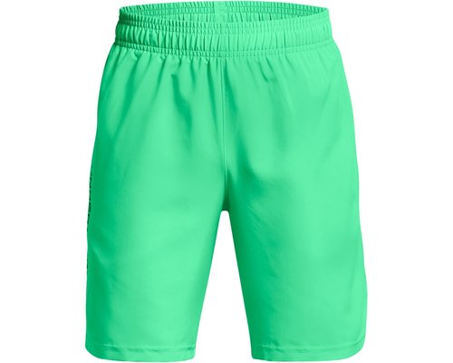 Under Armour Tech Woven Workmark Shorts Clothing - Vapor Green/Black - 1383341-299