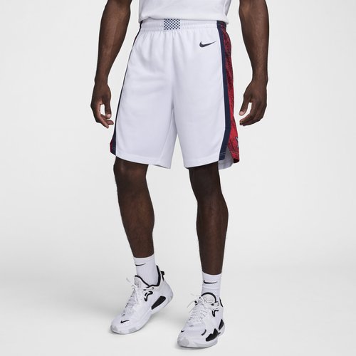 USA Limited Home Nike Basketball Shorts - White/Obsidian - FQ0303-100