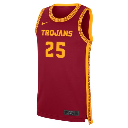 USC Replica Nike College Basketball Jersey - Team Crimson - NCBJ0GAMSCJ-5D3