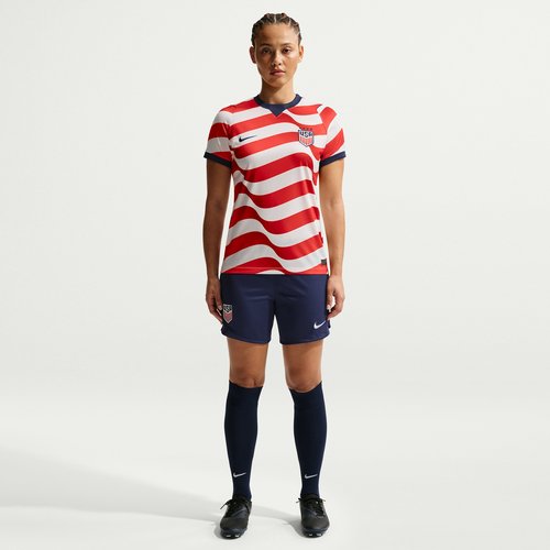 USMNT 2026 Stadium Home Nike Dri-FIT Soccer Replica Shorts - Midnight Navy/Sail - IB4598-410