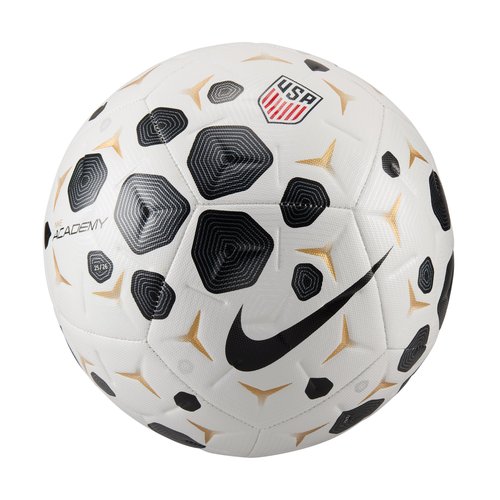 USSF Academy Nike Soccer Ball - White/Black/Black - IO1482-100