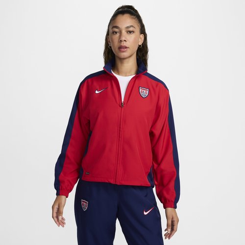 USWNT 1999 Reissue Nike Soccer Replica Track Jacket - University Red/Loyal Blue/White - HF1074-657