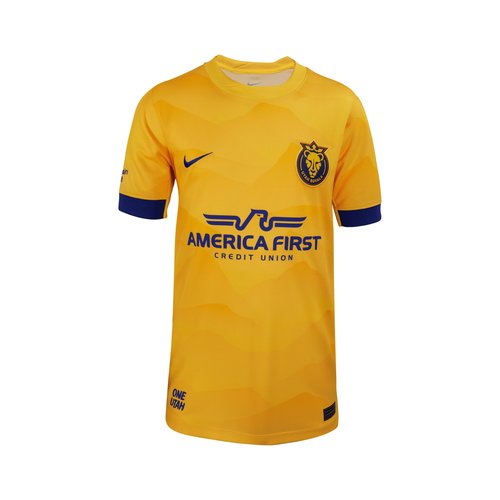 Utah Royals FC 2025 Stadium Home Nike Dri-FIT NWSL Replica Jersey - Varsity Maize/University Gold - P45558UTRO-VMZ